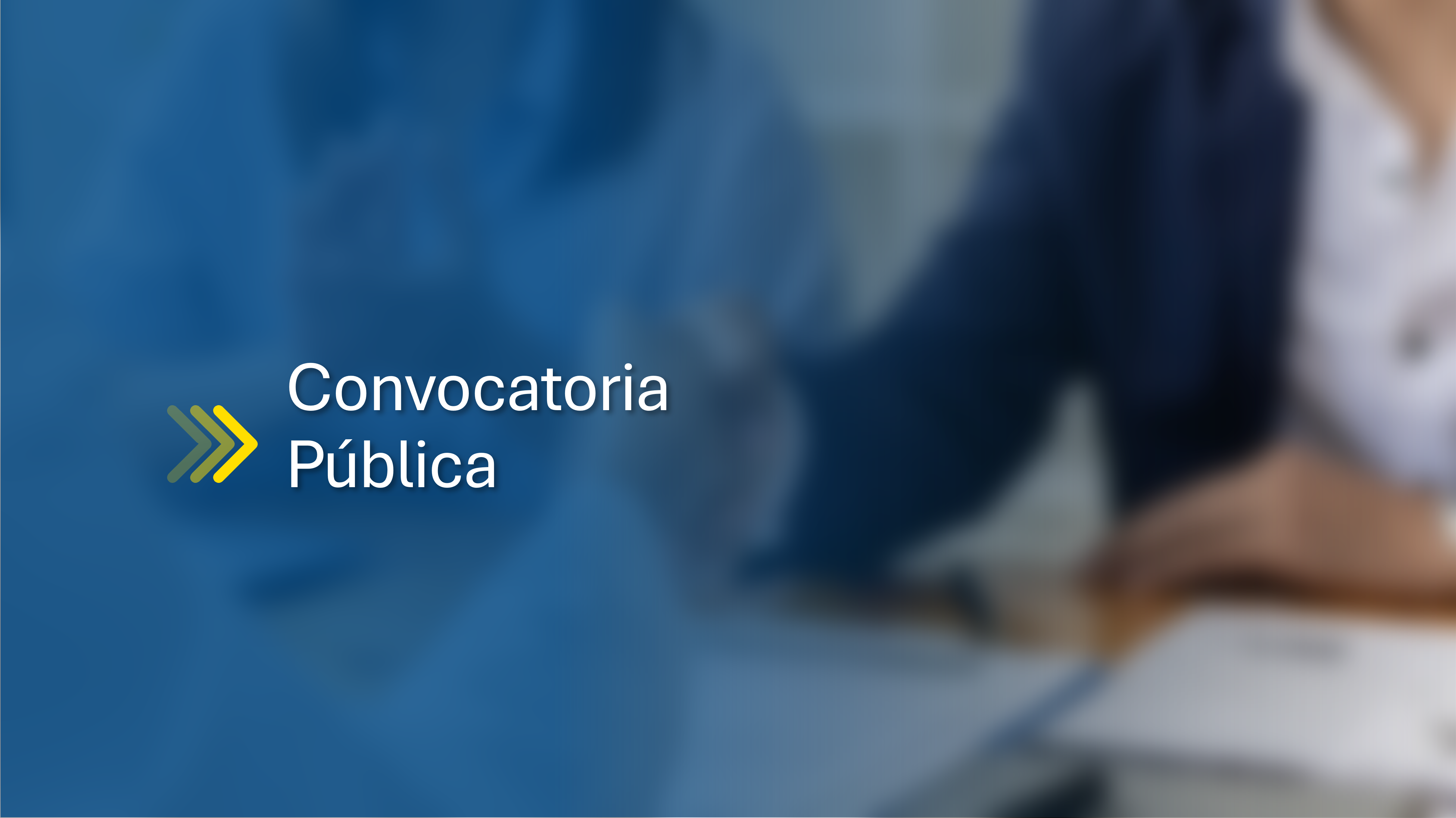 Banner general convocatoria pública