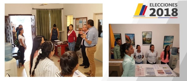  El Consulado de Colombia en Puerto Ayacucho dio apertura oficial a las elecciones en el exterior para Congreso de la República