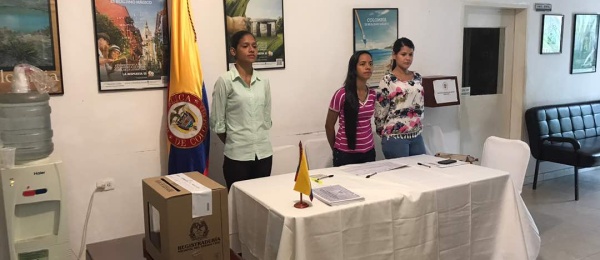 Consulado de Colombia en Puerto Ayacucho dio apertura oficial a las elecciones en el exterior para Presidente y Vicepresidente de la República